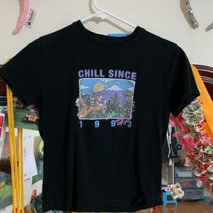 marina chill since 1993 short sleeve top